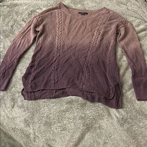 American Eagle Outfitters Purple Crew Neck Sweater